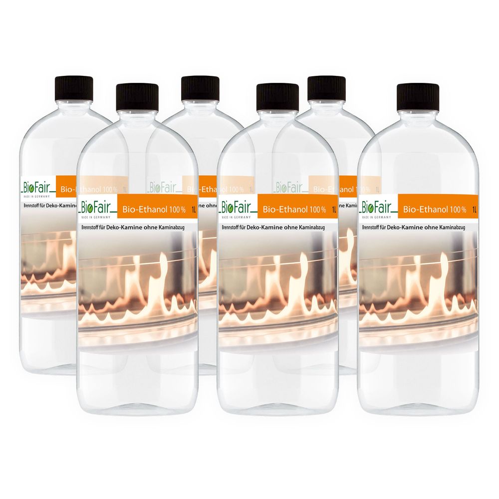 BioFair® 100% Bio-ethanol in de 1-liter fles